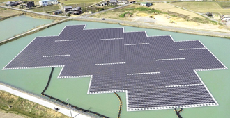 Японцы построили две самые большие в мире плавающие солнечные электростанции