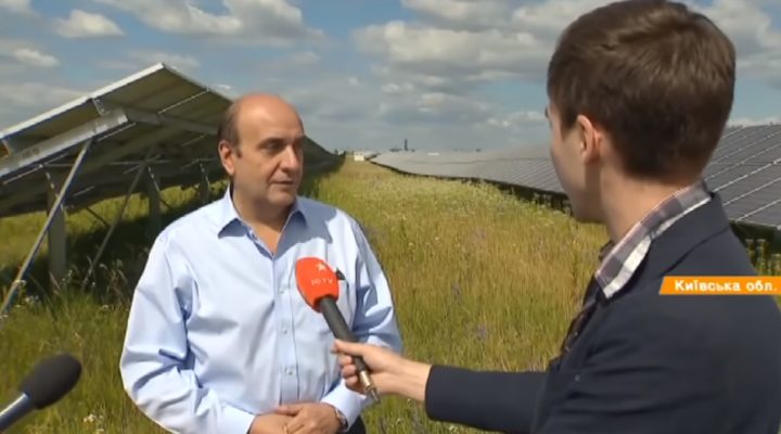Испанские инвесторы займутся солнечной электростанцией в Украине