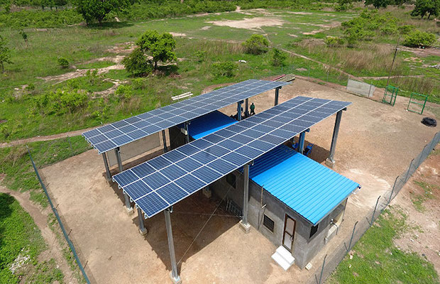 На отдаленном филиппинском острове установили круглосуточную фотоэлектростанцию