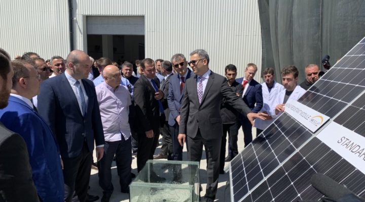 В Грузии построили завод по производству солнечных панелей
