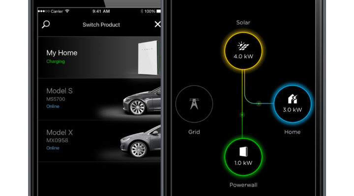 Tesla обновила мобильное приложение, добавив функции мониторинга Powerwall и солнечной энергией