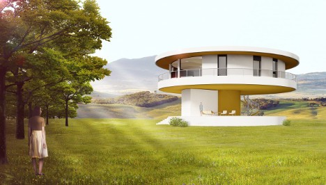 В Испании разработали проект «солнечного» дома, который вращается