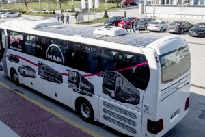 В Турции построили автобус, который работает на солнечной энергии