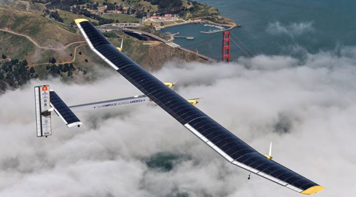 Самолет на солнечных батареях Solar Impulse 2 сделал шестую посадку — в китайском городе Нанкин