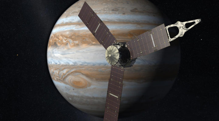 Космический аппарат Juno побил рекорд работы на солнечной энергии