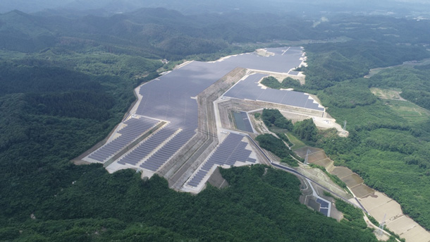 Kyocera построила в Японии солнечный завод для целого города