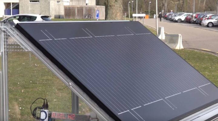 Бельгийские ученые разработали солнечную панель, которая вырабатывает водород