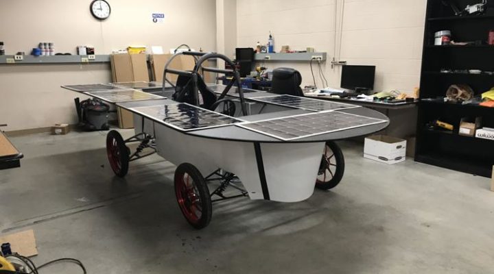 Американские студенты сделали машину, работающую на солнечной энергии