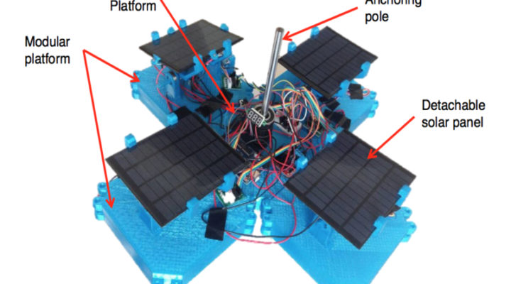 Студенты из Малайзии разработали автоматическую плавающую фотоэлектростанцию