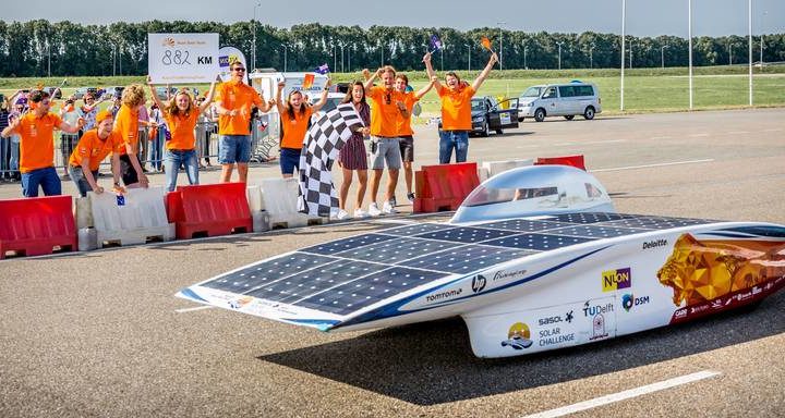 Солнечный автомобиль Nuon побил мировой рекорд