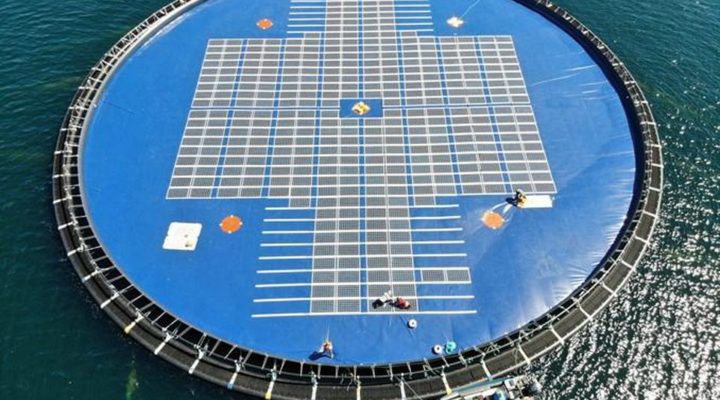 Норвежские инженеры создали необычные плавающие солнечные панели