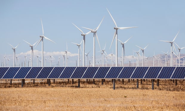 Солнечная и ветровая энергия могут полностью обеспечить электричеством США