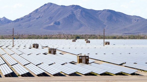 В апреле на солнечную энергию в США пришлось 2,2%  электроэнергии