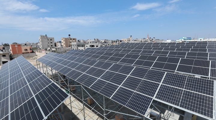 ВОЗ обеспечила больницу в Секторе Газа солнечной энергией