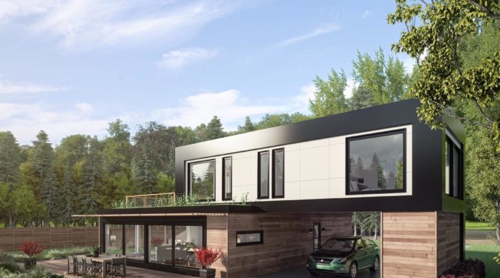 В Канаде начали делать фабричные дома-конструкторы со встроенными солнечными панелями