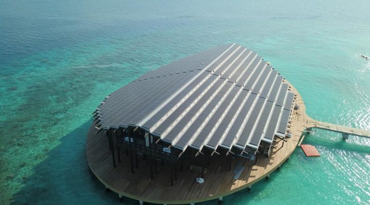 На Мальдивах построили элитный курорт, работающий только от солнечной энергии