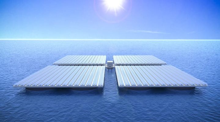 Ученые предложили устанавливать в море гигантские солнечные платформы