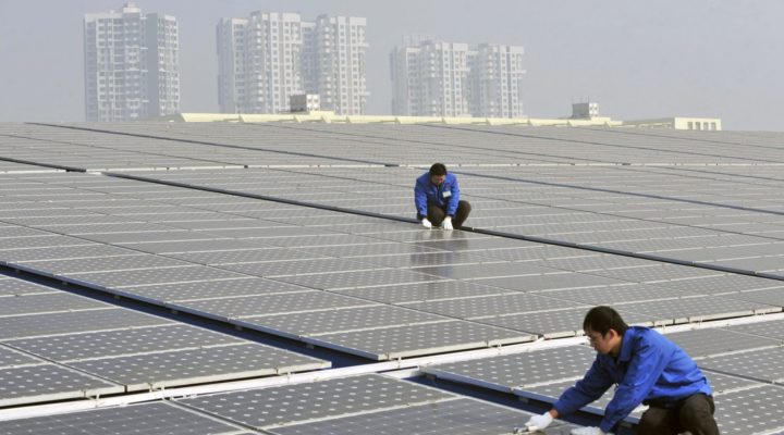 Загрязнение воздуха в Китае препятствует выработке солнечной энергии